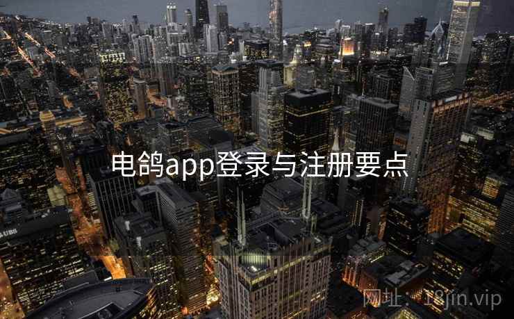 电鸽app登录与注册要点