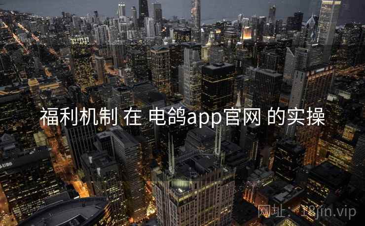 福利机制 在 电鸽app官网 的实操