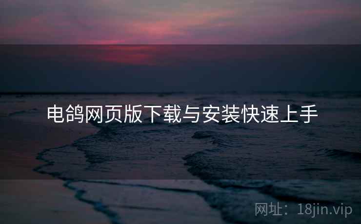 电鸽网页版下载与安装快速上手