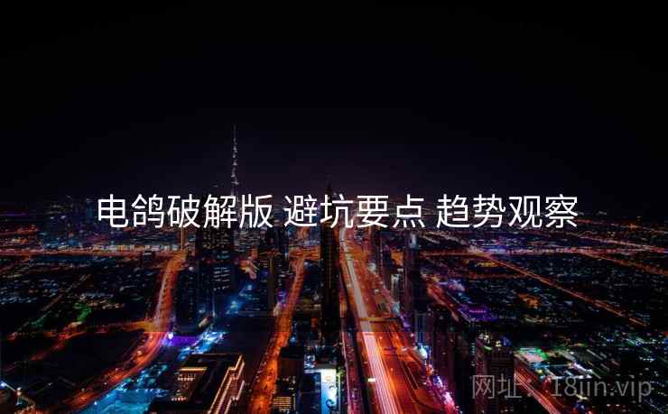 电鸽破解版 避坑要点 趋势观察